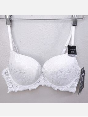 Kathy Ireland Lace Push-Up Bra 36D